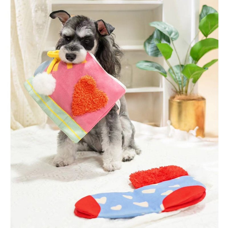 Pawsholic爪迷 狗狗藏食玩具-鞋襪組合 - 貓/狗玩具 - 塑膠 