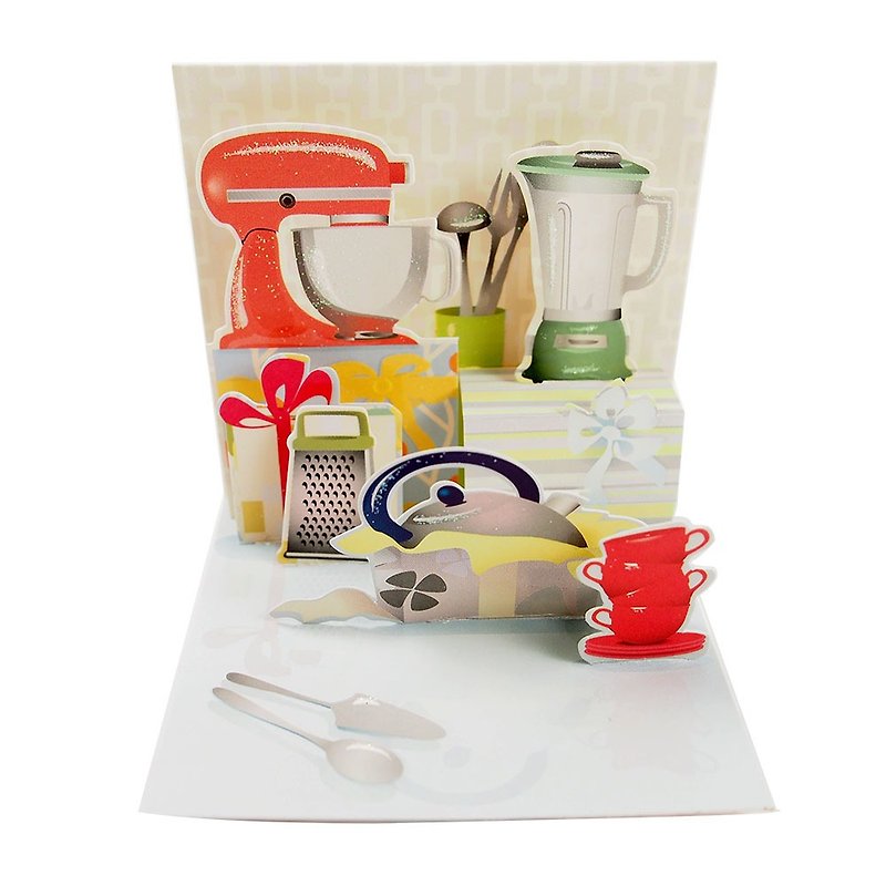 TRK small card-kitchen gadgets [Up With Paper-Multi-purpose three-dimensional card]