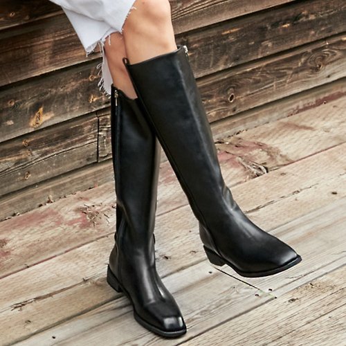 SPUR Melis LongBoots RA8003 BLACK - Shop SPUR Women's Boots - Pinkoi