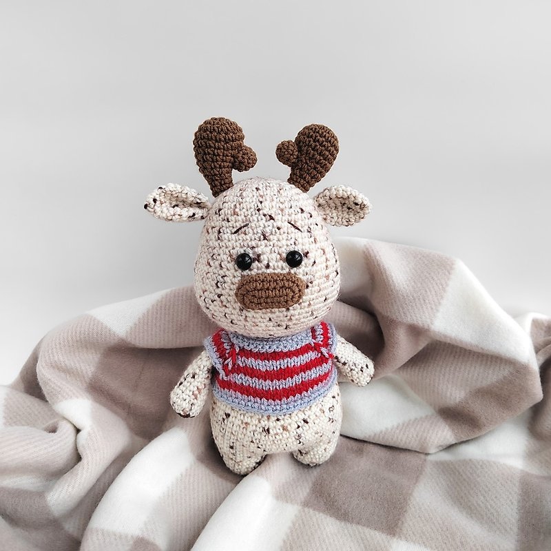 crochet deer stuffed crochet animals deer crochet animals crochet toy christmas
