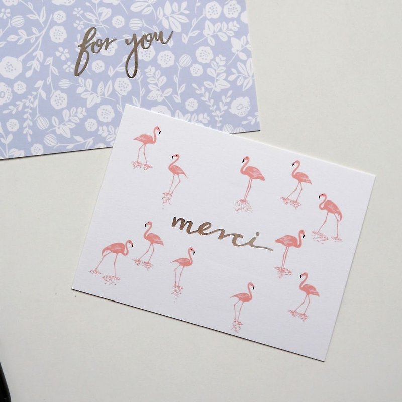 Dailylike Classic Time Card V3-15 Red Crane (merci), E2D40709 - Cards & Postcards - Paper Pink
