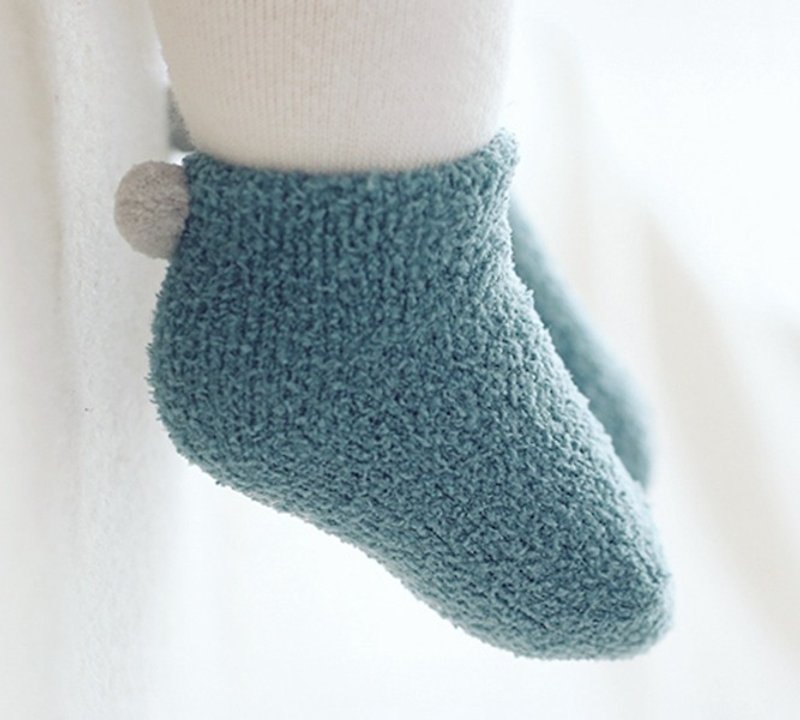 Happy Prince Rumishu Furry Baby Socks Made in Korea - ถุงเท้าเด็ก - เส้นใยสังเคราะห์ หลากหลายสี