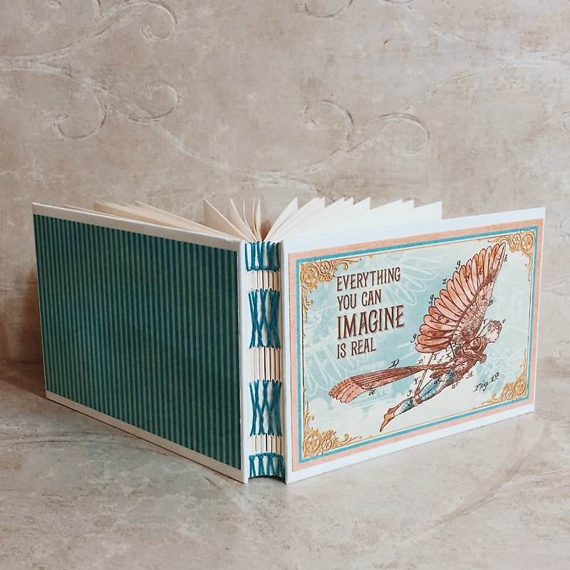 Birdman French handmade book