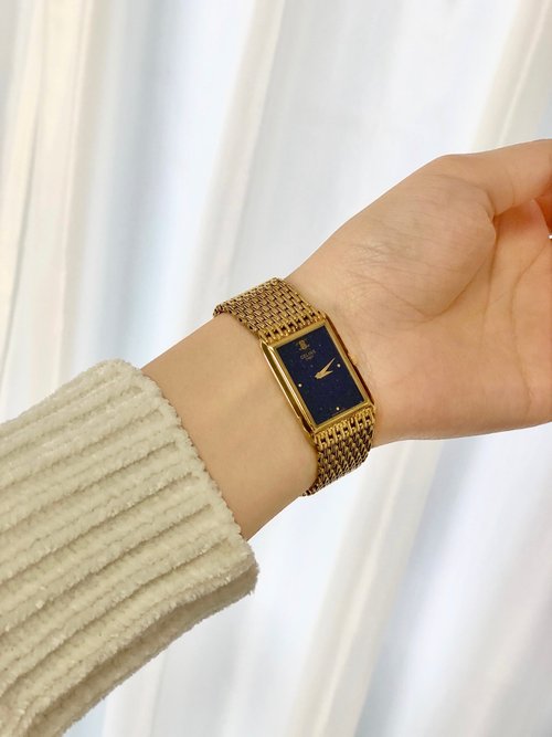 セリーヌ スクエア トリオンフ カレンダー ビンテージ 腕時計 レディース 日本直送 名牌中古包 】CELINE セリーヌ トリオンフ スクエア