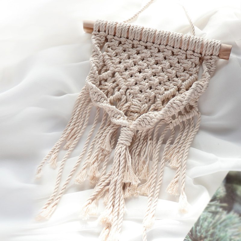 歐式古典丨Macrame 編織掛毯 居家佈置 壁掛 - 擺飾/家飾品 - 棉．麻 