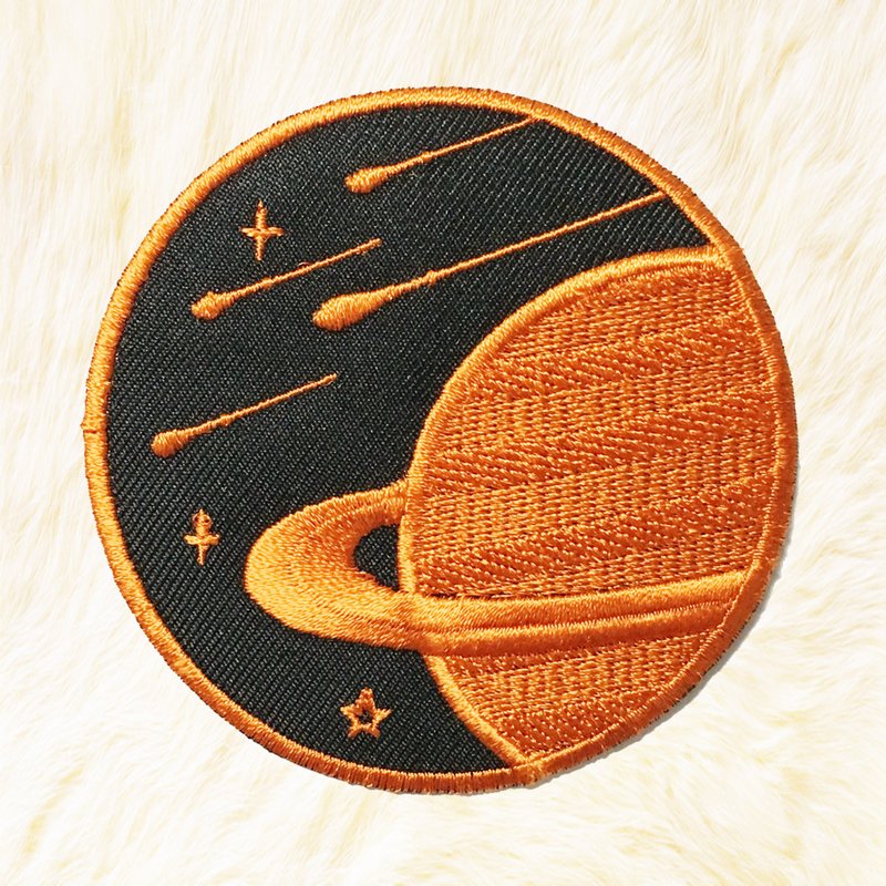 蘆葦土星 #03 土星 - 編織/刺繡/羊毛氈/縫紉 - 繡線 橘色