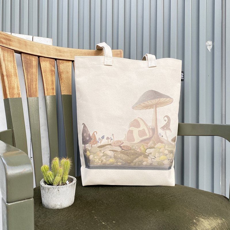 | Guo Yanying / Meet Meat Rurou | Synthetic Canvas Tote Bag - กระเป๋าแมสเซนเจอร์ - ผ้าฝ้าย/ผ้าลินิน หลากหลายสี