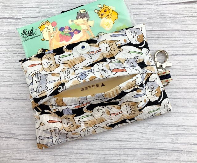レビュー高評価の商品 ハンドメイドCats アップリケBoxティシュカバー B その他