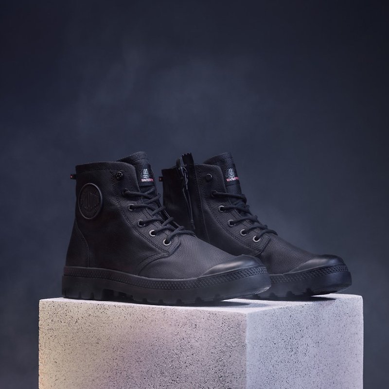 [Member Day] PALLADIUM RCYCL LT+WP+Z trendy lightweight zipper waterproof boots 77037 - รองเท้ากันฝน - วัสดุกันนำ้ หลากหลายสี