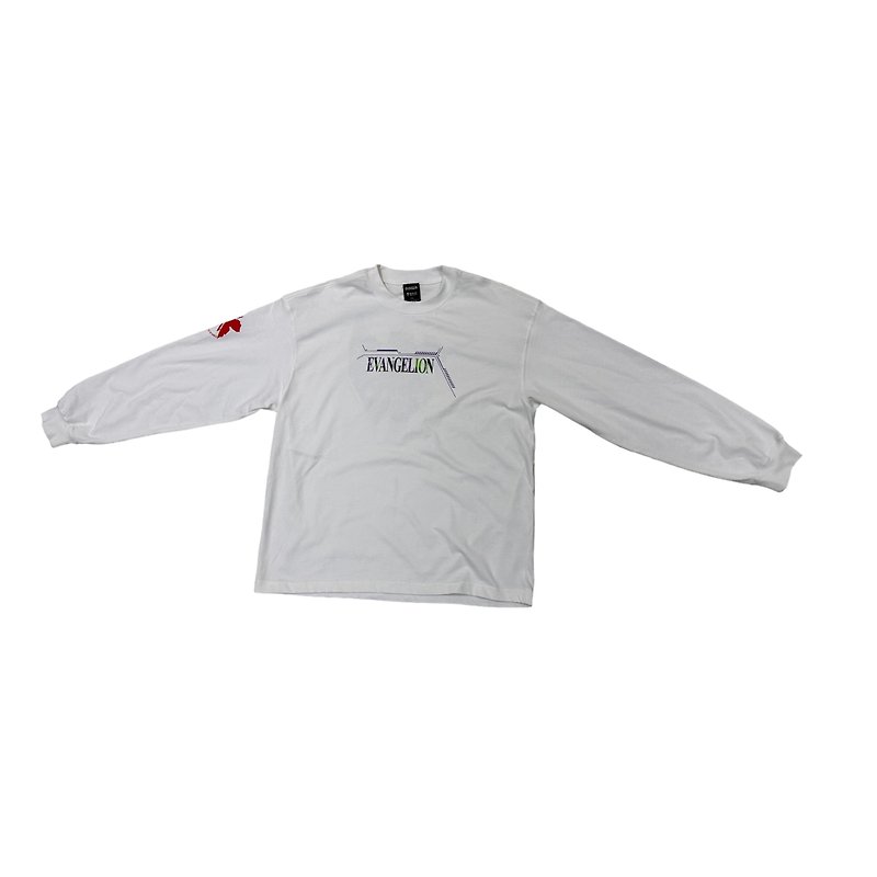 EVA long-sleeved T-Shirt EVA-LTEE-01W - เสื้อยืดผู้หญิง - ผ้าฝ้าย/ผ้าลินิน 