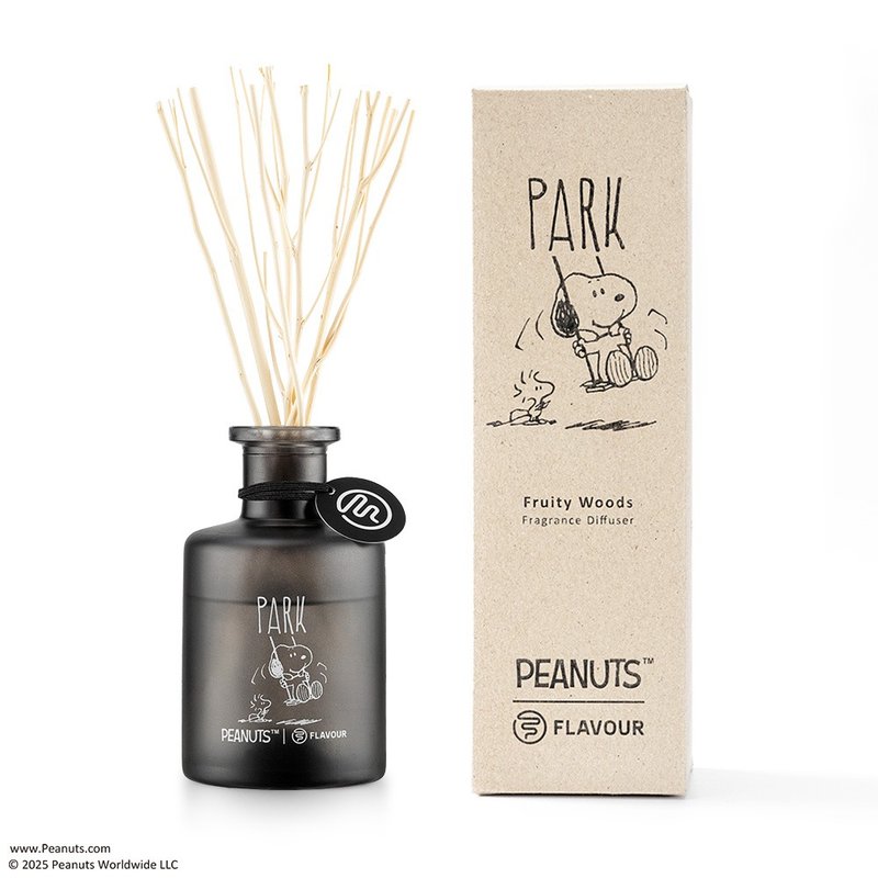 FLAVOUR x PEANUTS聯名系列  FOREST|香氛擴香|橡木麝香調 - 香氛/精油/擴香 - 精油 黑色