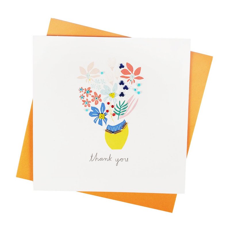 真的很感激你【Hallmark-Signature經典手工卡系列 無限感謝】 - 卡片/明信片 - 紙 白色