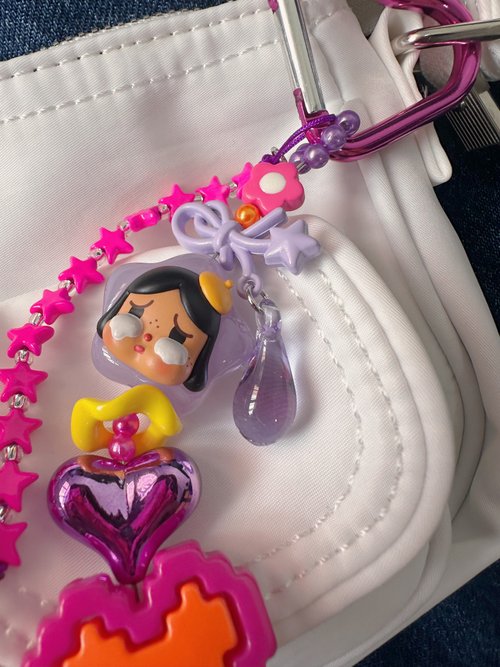 ストラップ crybaby CRYBABY Wild but Cutie Series-Phone Charm Blind Box - POP