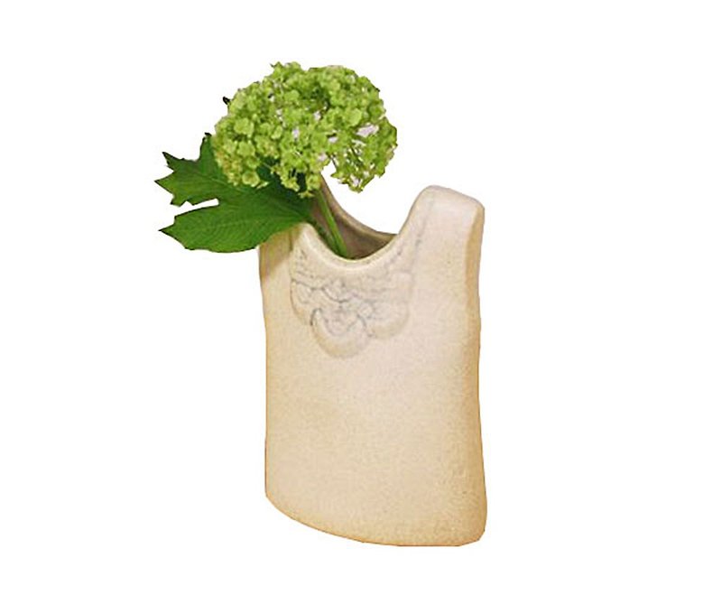 Lisa Larson Vest Vest Vase - Pottery & Ceramics - Pottery Khaki