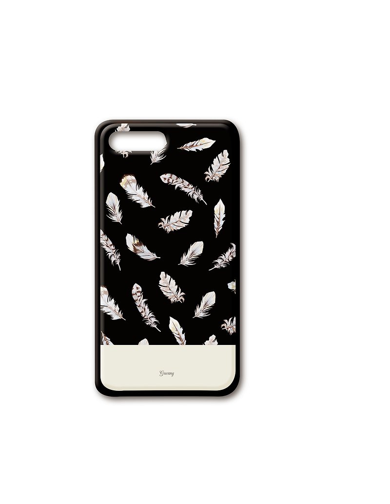 iPhone 14pro黑白 霧面 磨砂 手機殼  /Samsung/禮物/客制 - 手機殼/手機套 - 塑膠 黑色