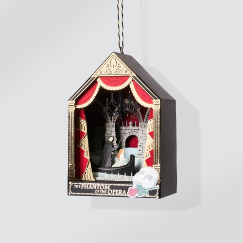 紙の風景】オペラ座の怪人ペーパーモデル吊り下げ素材パック