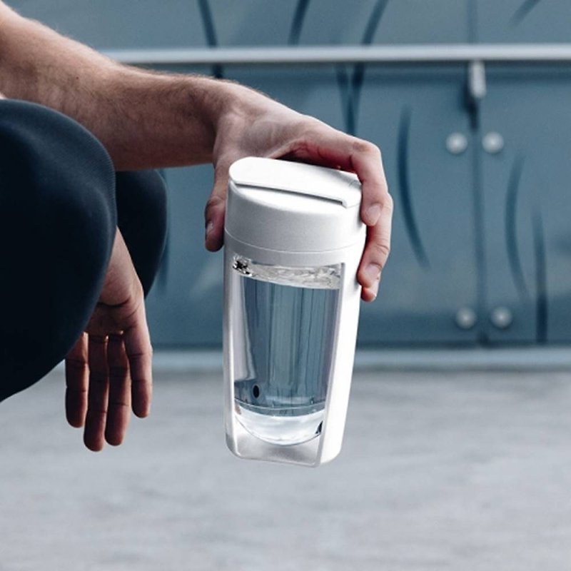 [Preferred Whey Protein] Australia MOUS Fitness Sports Fitness Shaker Cup White - กระติกน้ำ - พลาสติก ขาว