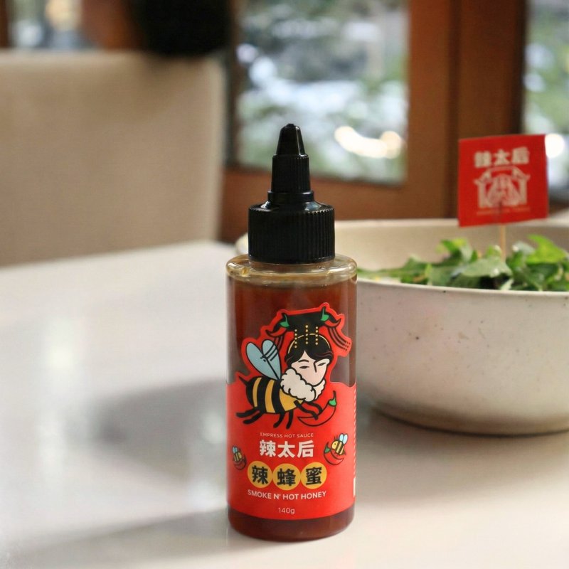 【プロ必携】辣太后スパイシーハニー 厳選台湾ハチミツ/燻製製法/クリスマスギフト/甘辛 - ソース・調味料 - 食材 