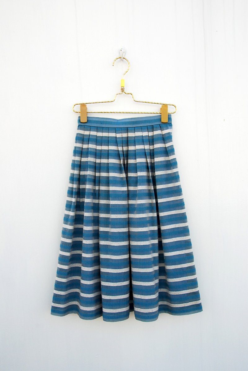 Vintage striped skirt - Skirts - Other Materials 