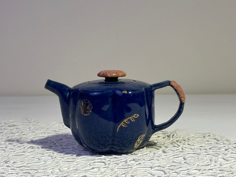 Li Shanmin-Blue Baby Pot - Teapots & Teacups - Pottery 