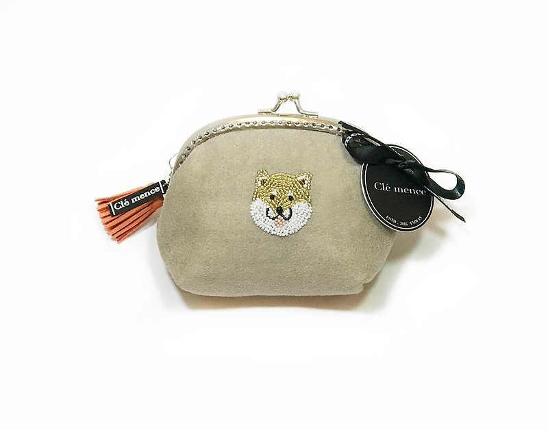 Chicken dog slugs hand-limited arched mouth gold package (this section with chain) - Coin Purses - Polyester Khaki