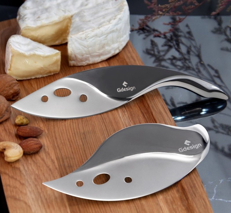 LEAVES | Taiwan-designed knife set│2021 DESIGN AWARD Golden Pin Design Award - มีด - สแตนเลส สีเงิน