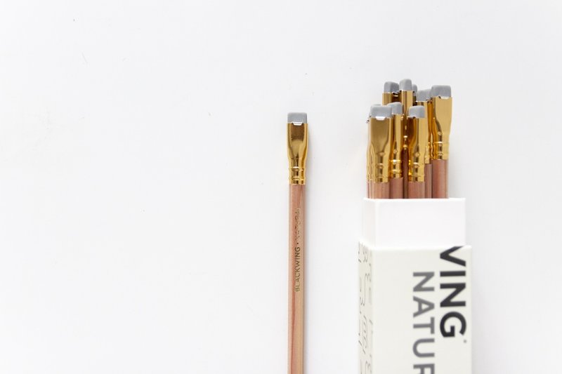 Blackwing 經典復刻鉛筆 _木桿Natural_盒裝12入 - 鉛筆/自動鉛筆 - 木頭 咖啡色