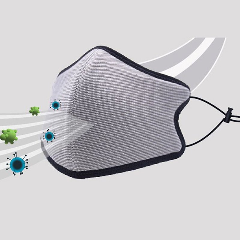 その他の素材 マスク - 台湾製MIT3Dブロンズ亜鉛イオン抗菌布製マスクダイレクトNAF公式