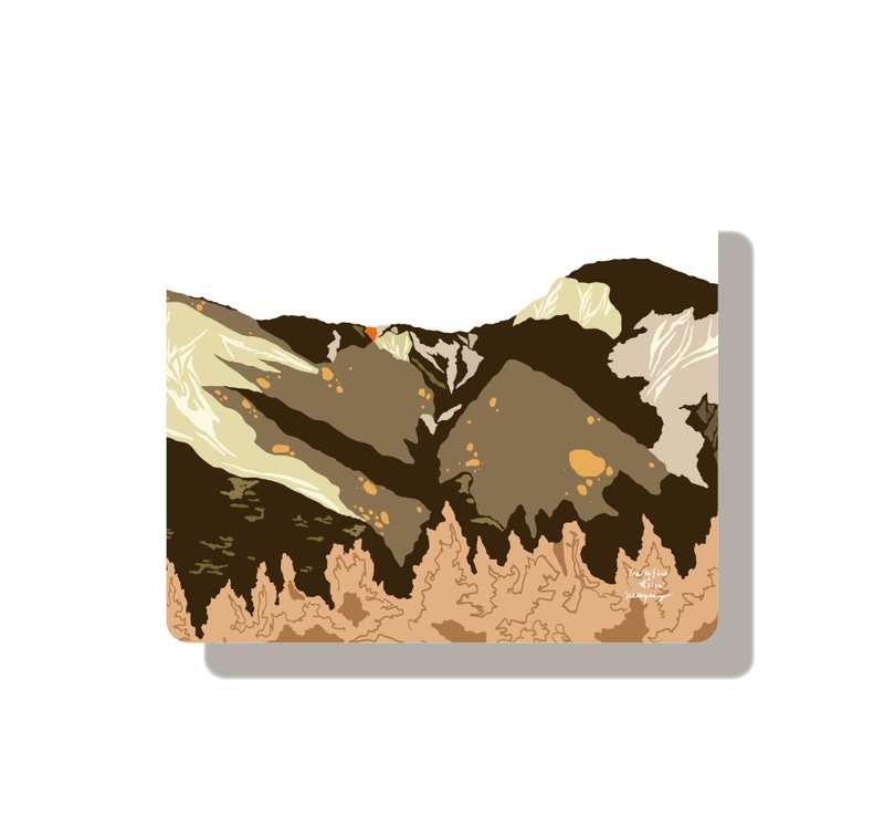 【滑鼠墊-人氣聯名-李玟蓉-Landscape】滑鼠墊/藝術品/辦公小物 - 滑鼠墊 - 環保材質 