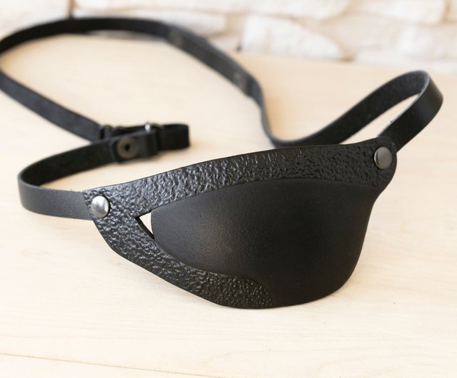 Leather Eye Patch, Sport Design Eye Patch