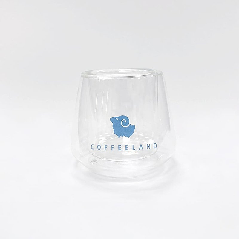 ラム製二重壁耐熱ガラスカップ - グラス・コップ - ガラス 透明
