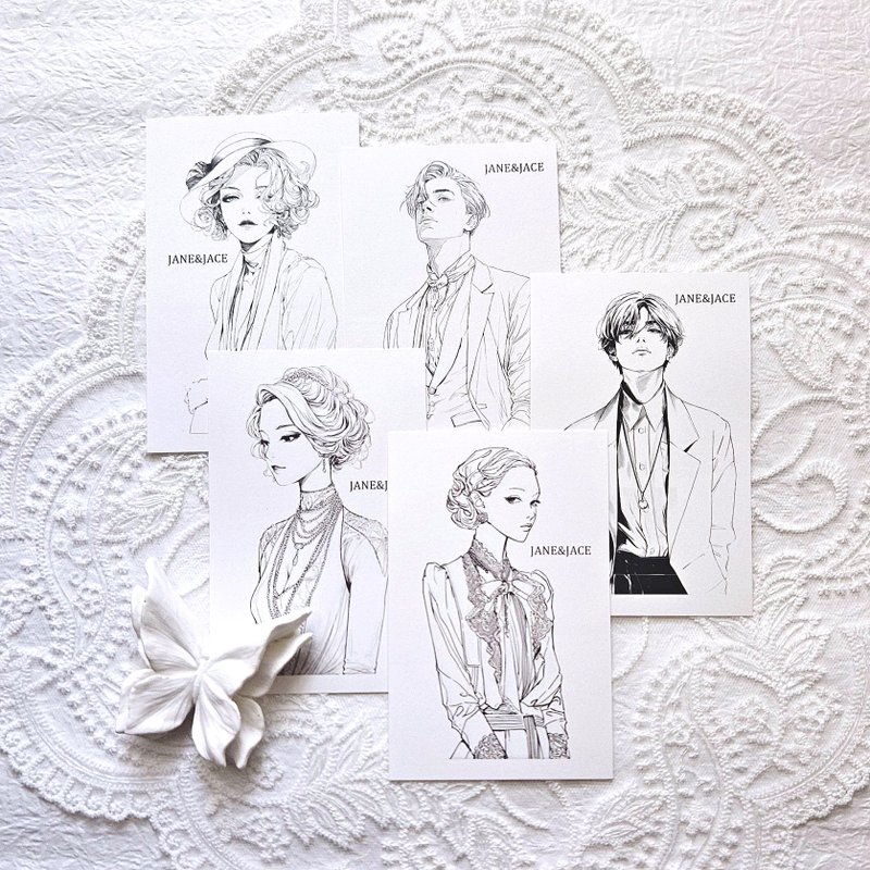 Monocity Jane/Jace Paper - Stickers - Paper 