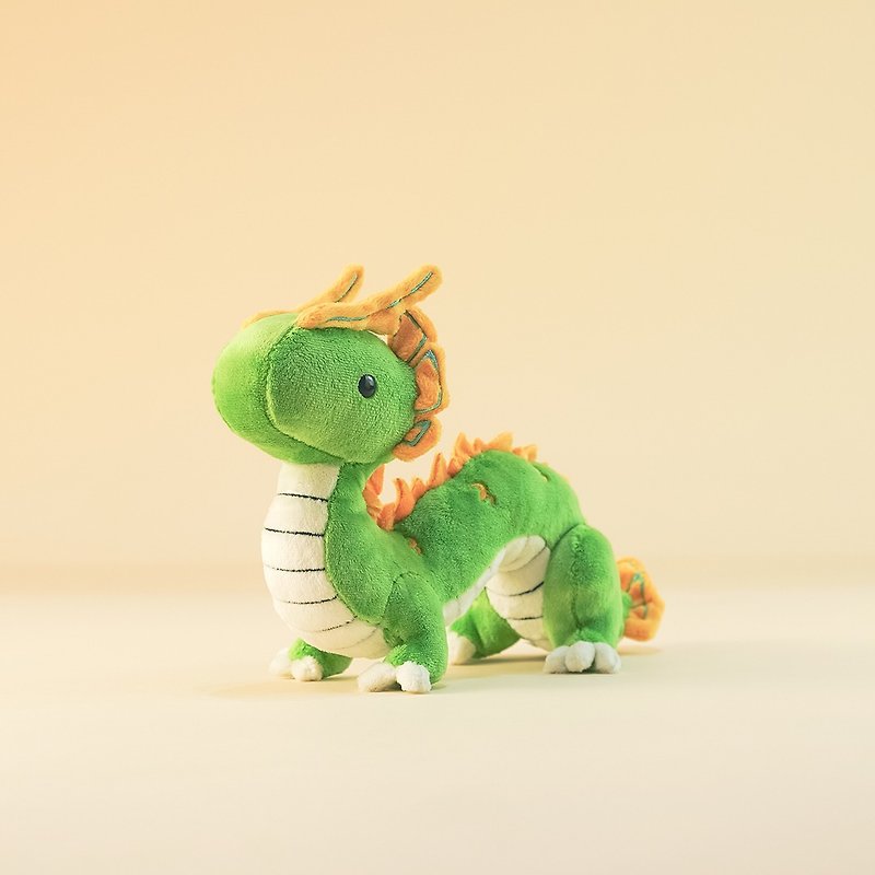 Mini Bellzi | Long-yi the Serpent Dragon - ตุ๊กตา - ไฟเบอร์อื่นๆ สีเขียว