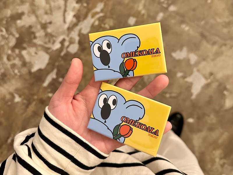 Ome Koala magnet - แม็กเน็ต - วัสดุอื่นๆ สีเหลือง