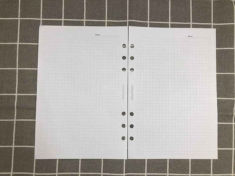 A5 loose-leaf graph paper refill pack - สมุดบันทึก/สมุดปฏิทิน - กระดาษ 