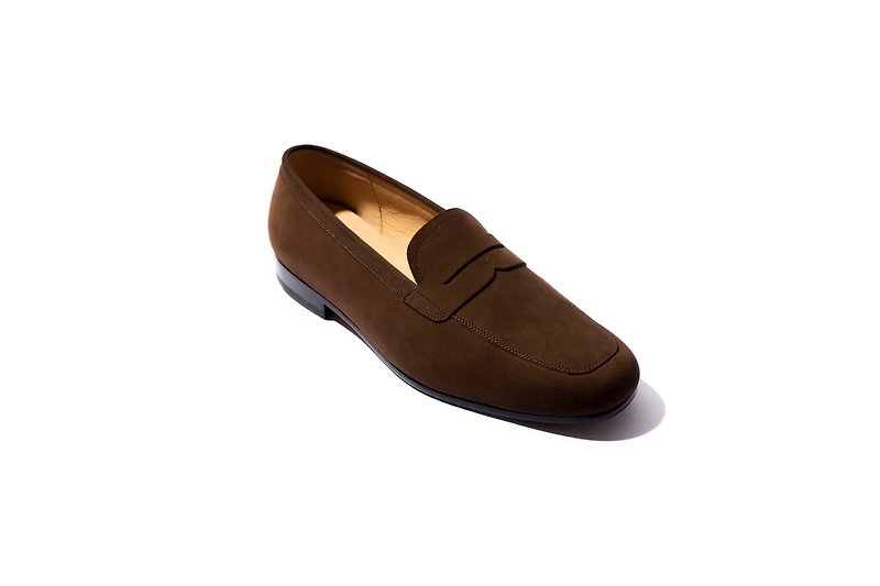 StitchingSole_Arch_Bsu - Men's Oxford Shoes - Genuine Leather Brown