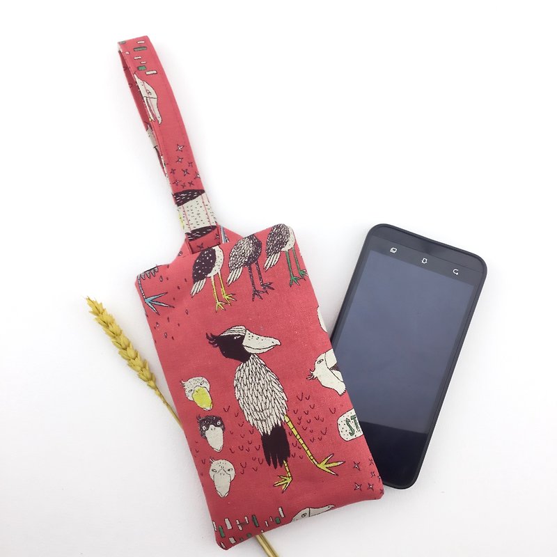 Staying cute bird - mobile phone case - easy to use and super protection - Phone Cases - Cotton & Hemp 