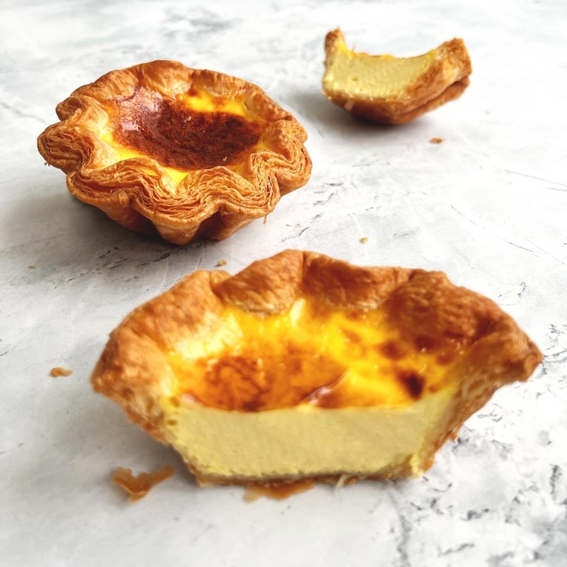 [Libreadry Nest House x Shakespeare’s Bakery] Lace Thousand Layer Italian Egg Tarts 6 pieces - Cake & Desserts - Other Materials 