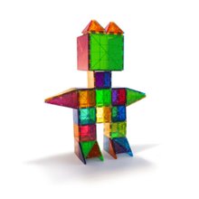 Magna-Tiles カラー半透明磁気積み木 32 個