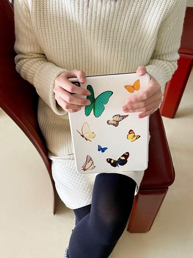 SoftServe Soft Supply Butterfly Feifei Series ipad Protective Shell Tablet Computer Magnetic Suction Shell - Tablet & Laptop Cases - Silicone 