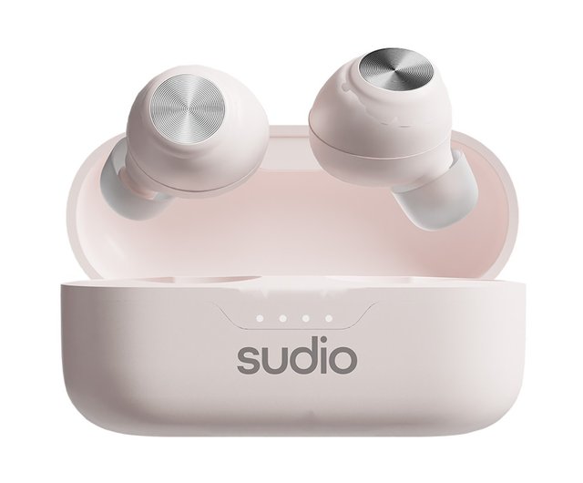 Sudio T3 トゥルーワイヤレスブルーヘッドフォン (ブラック