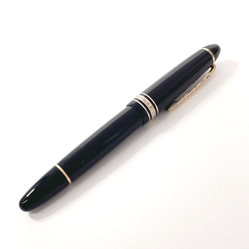 Montblanc MONTBLANC Fountain Pen Meisterstuck 146 Synthetic Resin/14K Gold Black No Ink - ปากกาหมึกซึม - วัสดุอื่นๆ สีดำ