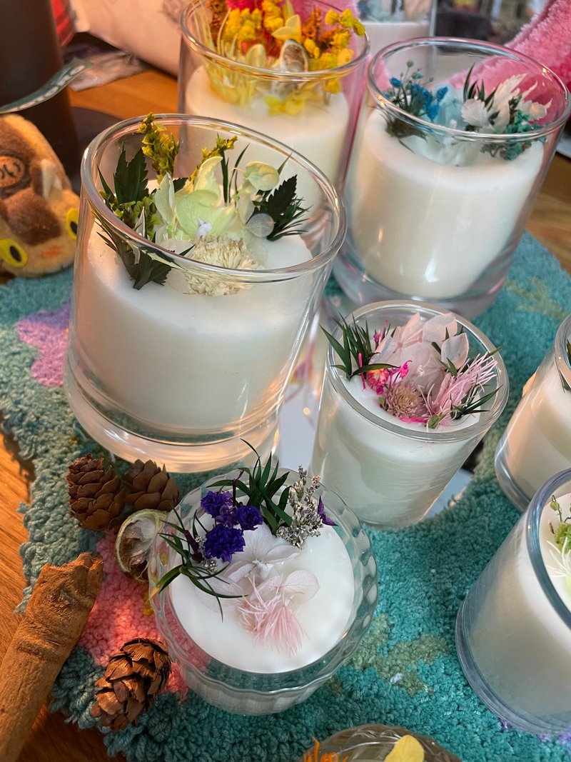 狗狗及孕婦友善 | 平靜舒緩 | 月夜安寧 | 手工精油大豆蠟燭 - 香氛蠟燭/燭台 - 蠟 