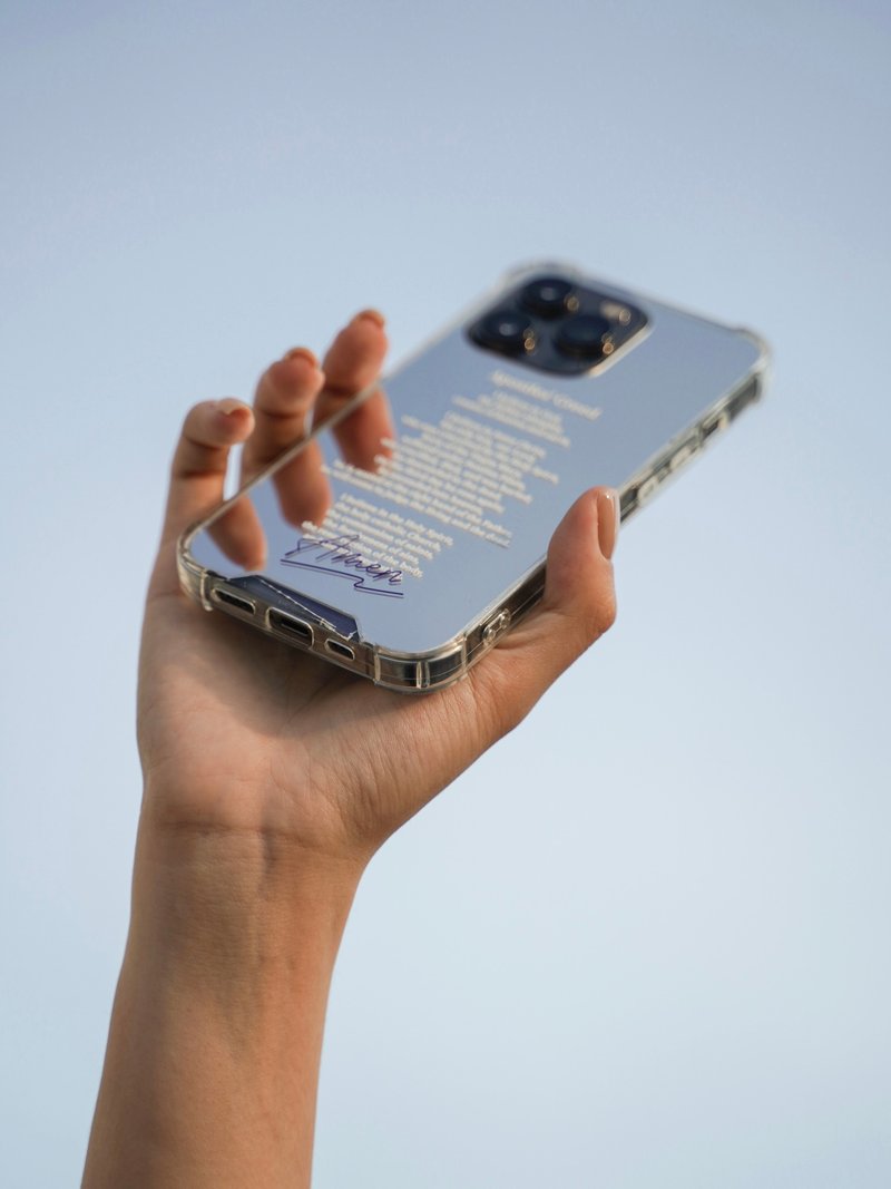 Heymen黑門 使徒信經 蘋果iPhone鏡面功能手機殼 基督教福音禮物 - 其他 - 其他材質 