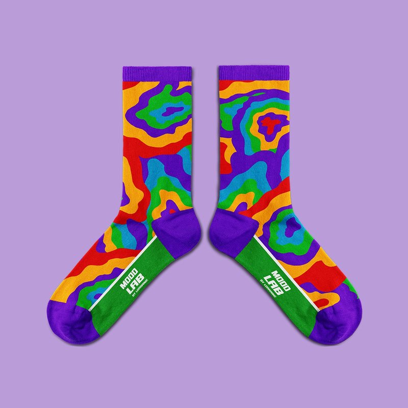 MOODLABBYLORRAINE | PRIDE SOCKS - Socks - Cotton & Hemp Multicolor