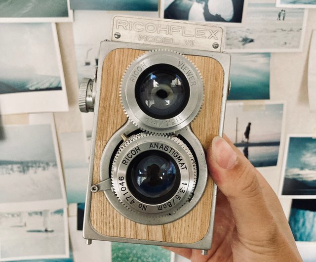【修理&カスタマイズ済】Ricohflex VII / 80mm F3.5 修理&カスタマイズ済】Ricohflex VII / 80mm F3.5 - ショップ