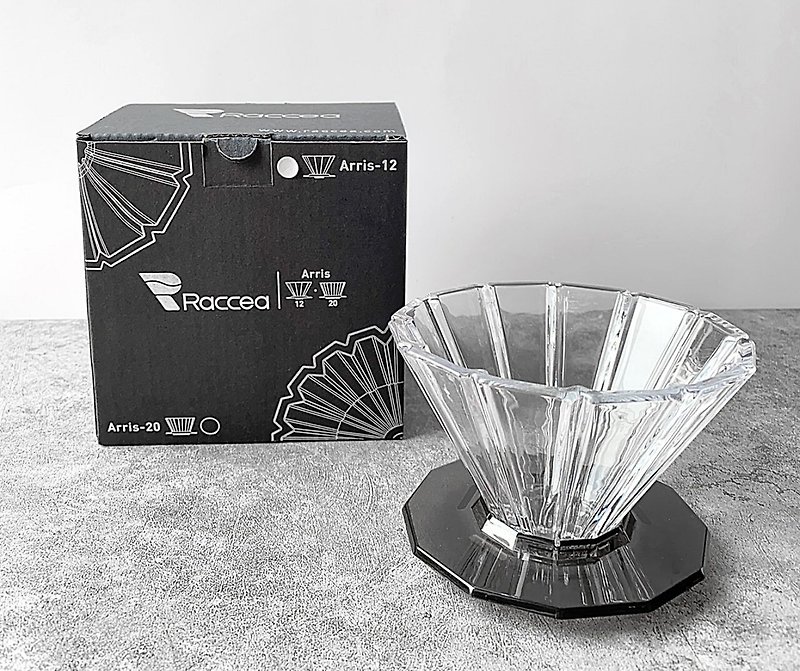 edge. Arris-12 Dripper - Coffee Pots & Accessories - Glass Transparent