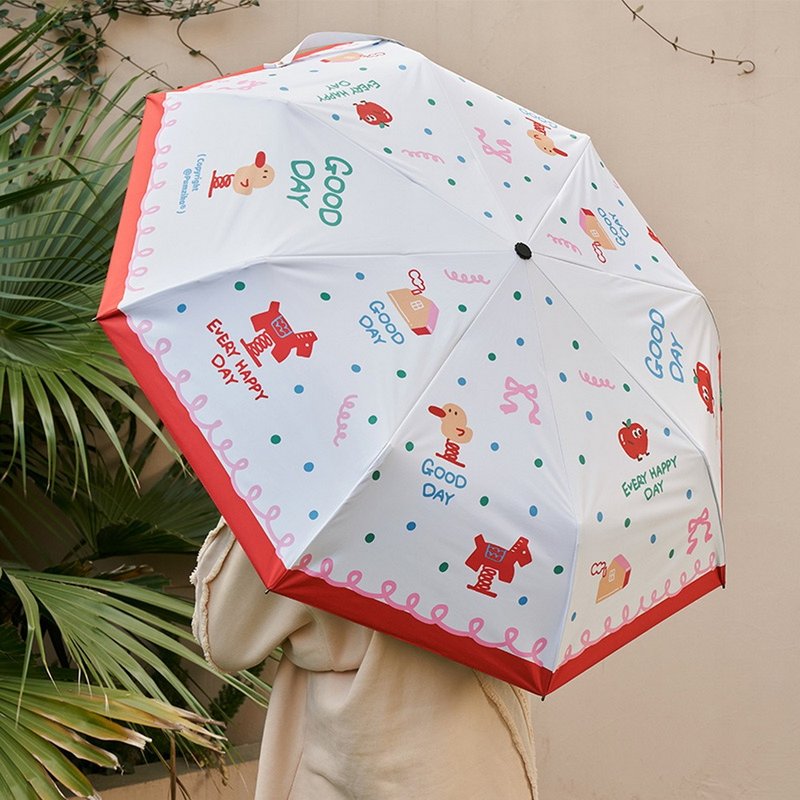 Amusement park series sunny umbrella bouncing duck illustration parasol - อื่นๆ - วัสดุอื่นๆ 