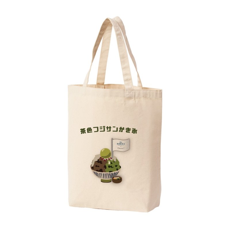 【夏日清涼散冊】 kuroi-T X 有食候・紅豆 | 寬底肩背帆布包 - 手提包/手提袋 - 棉．麻 