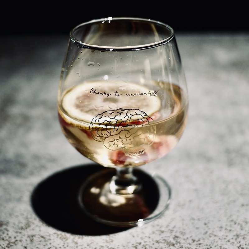 脳のワイングラス - ワイングラス・酒器 - ガラス 透明